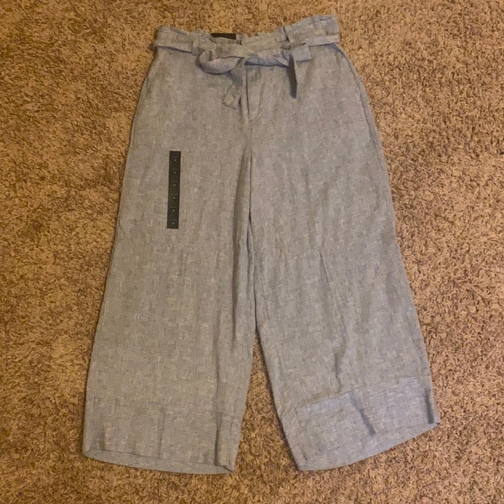 Wide leg dress pants